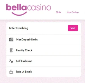 bella casino safe gambling