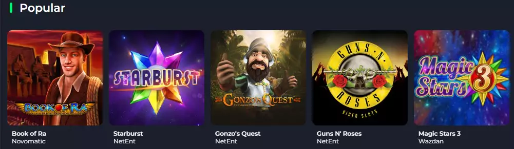 Nationalbet casino games