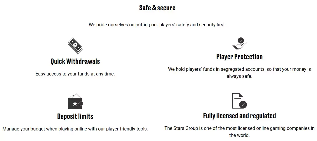 pokerstars key characteristics