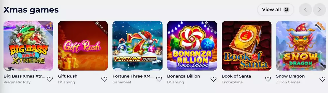 r2pbet Christmas games
