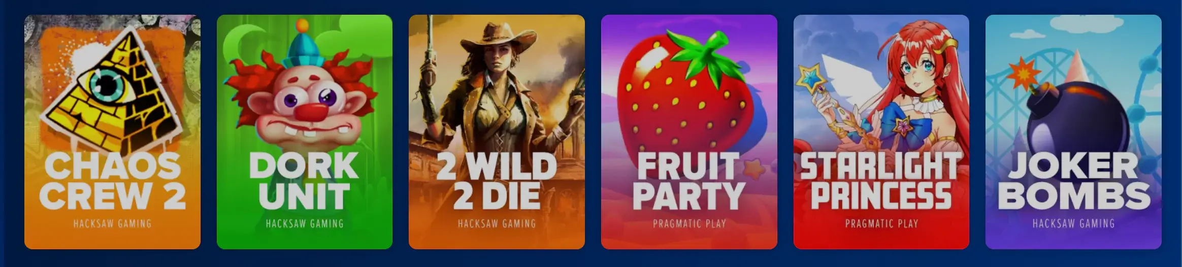 Slottio popular slot titles