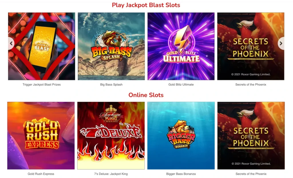 Virgin Games slots