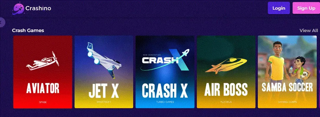 Crashino crash games