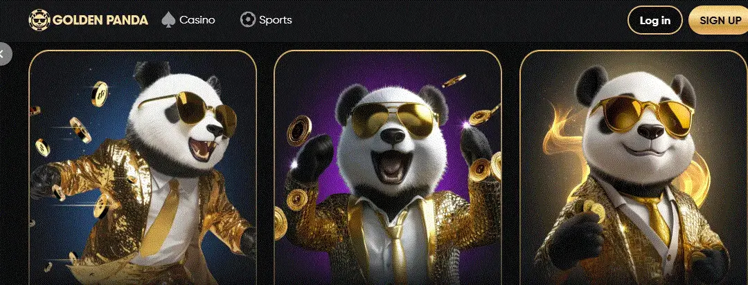 Golden Panda Casino theme